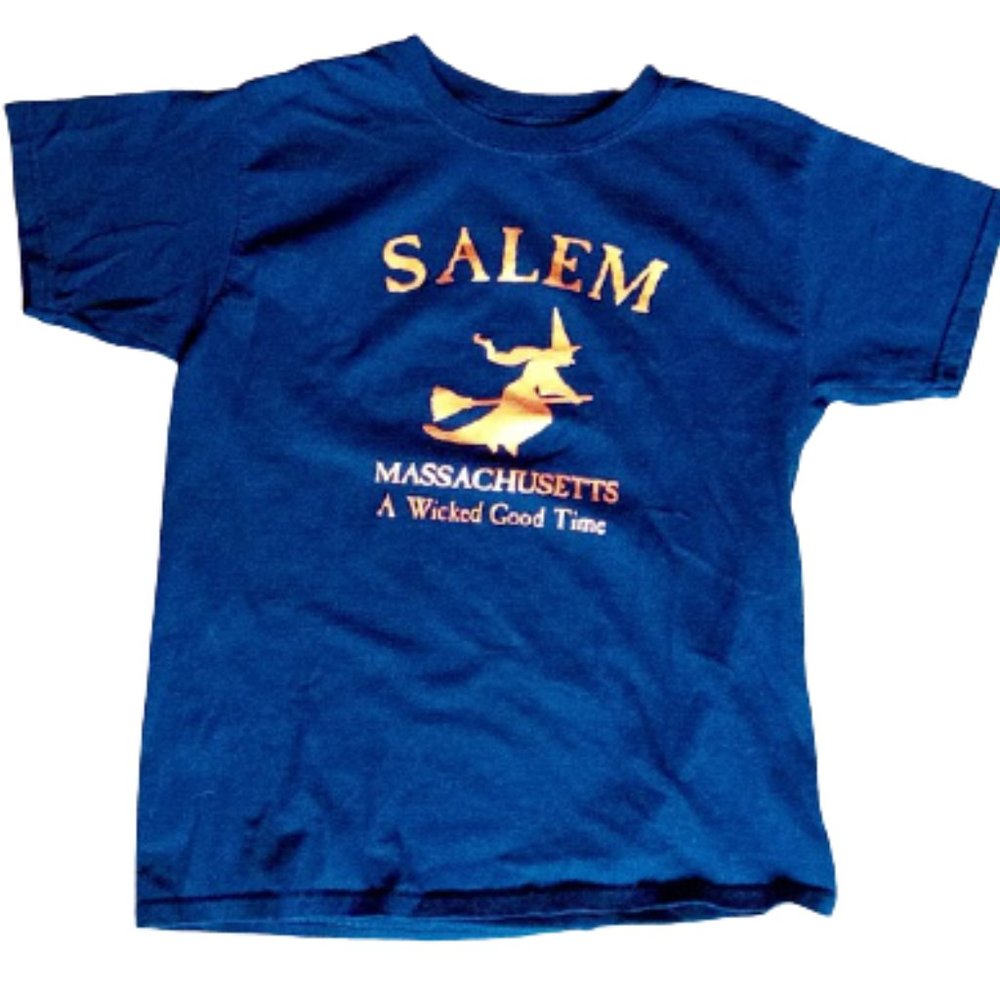 --- Black Salem Shirt Girl MEDIUM (runs large)